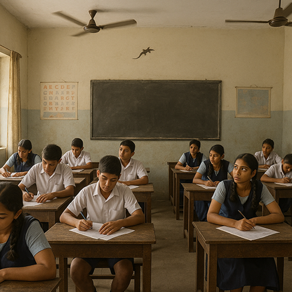 ‘एग्जाम हाल में छिपकली थी, जिससे पेपर बिगड़ा’:JEE Advanced एस्पिरेंट ने की शिकायत; कहा- Mains का स्कोर माना जाए