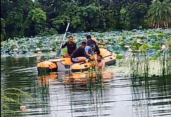 तालाब में कमल तोड़ने गए ज्योतिष की डूबने से मौत, दोस्तों ने बनाई थी वीडियो