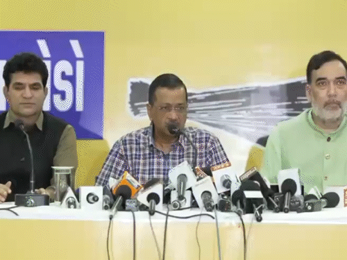 केजरीवाल का ऐलान- बिहार में अकेले चुनाव लड़ेगी AAP:अब कांग्रेस से गठबंधन नहीं, INDIA अलायंस लोकसभा के लिए था